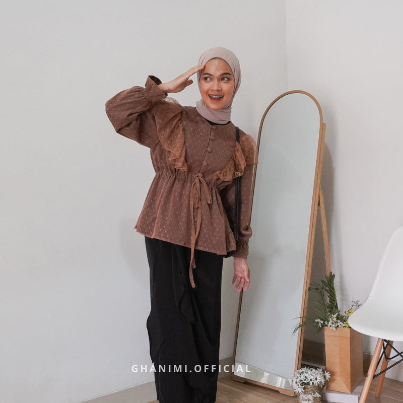 Noora Blouse Mocca