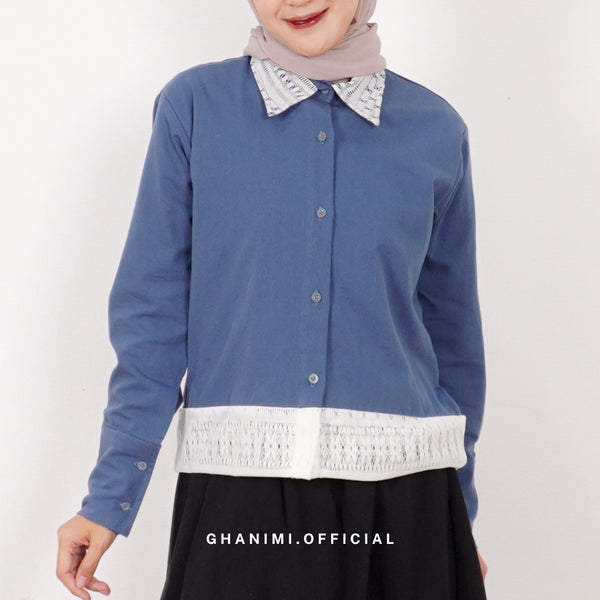 Sophia Shirt Steelblue