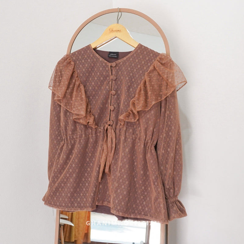 Noora Blouse Mocca