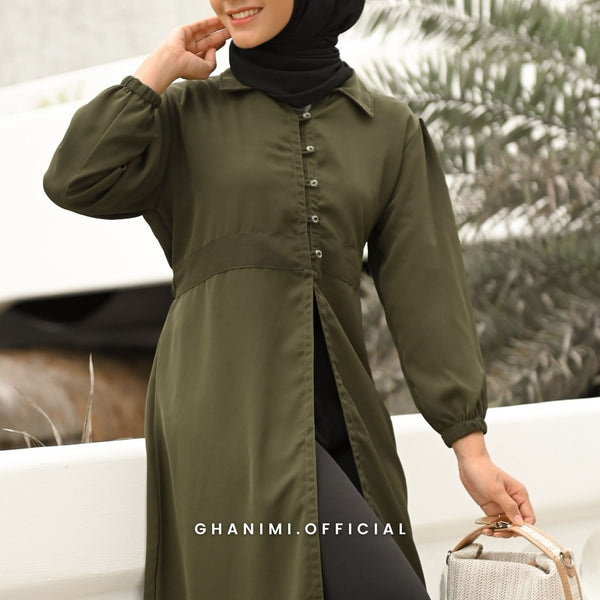 Laura Midi Dress Zaitun