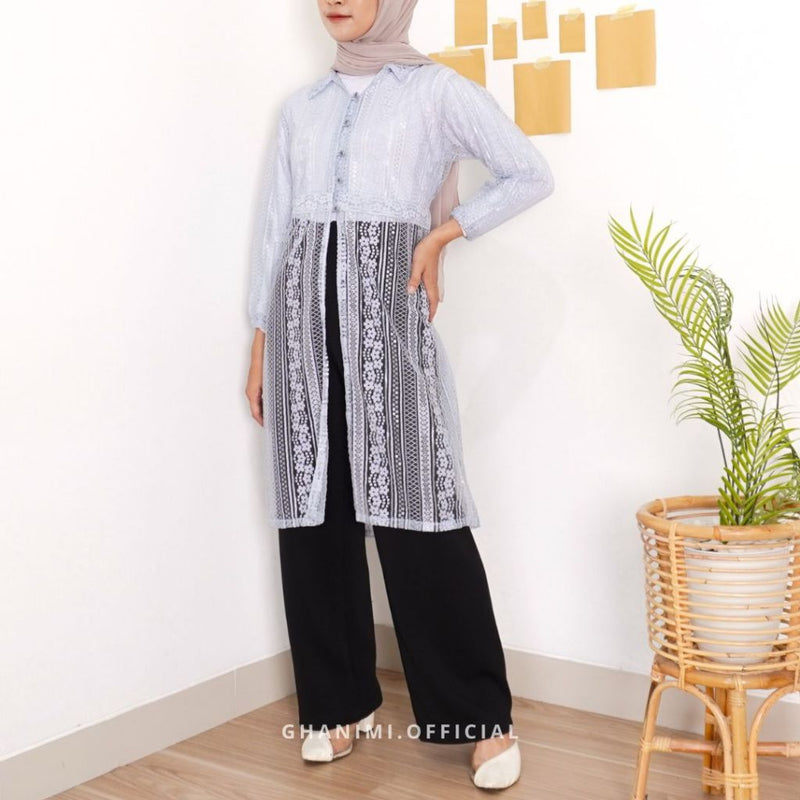 Talia Tunik Skyblue