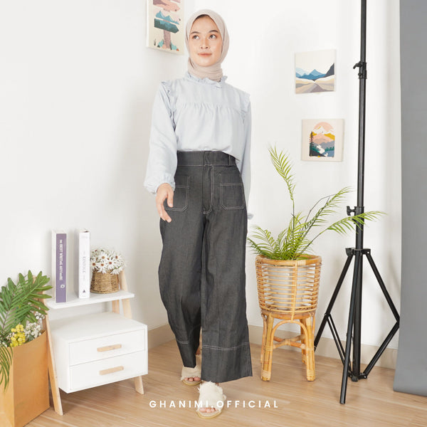 Rania Blouse Softblue