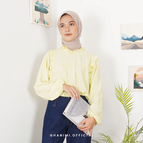 Rania Blouse Yellow