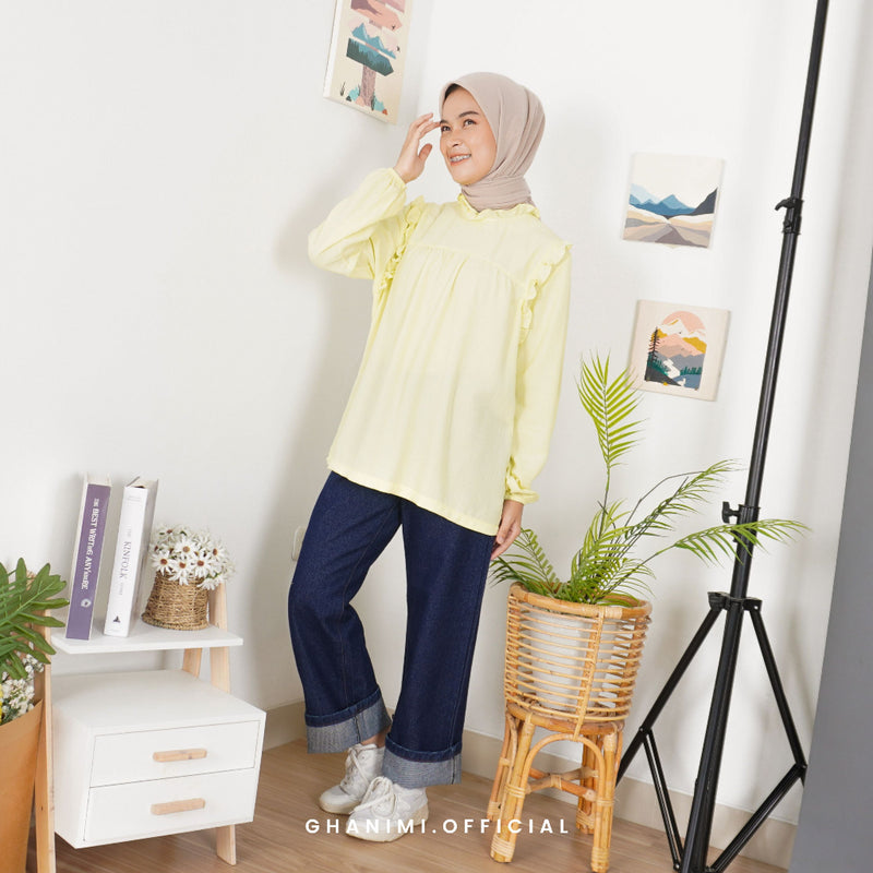 Rania Blouse Yellow