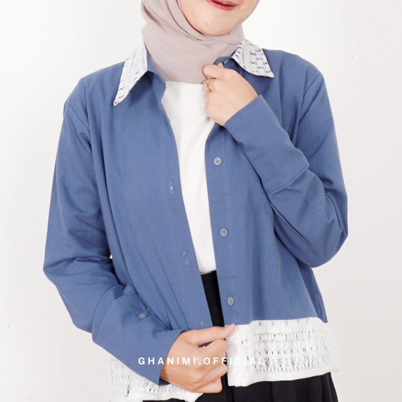 Sophia Shirt Steelblue