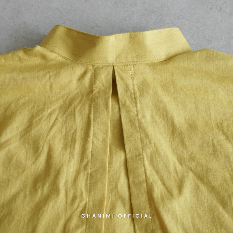 Carla Shirt Yellow Lime