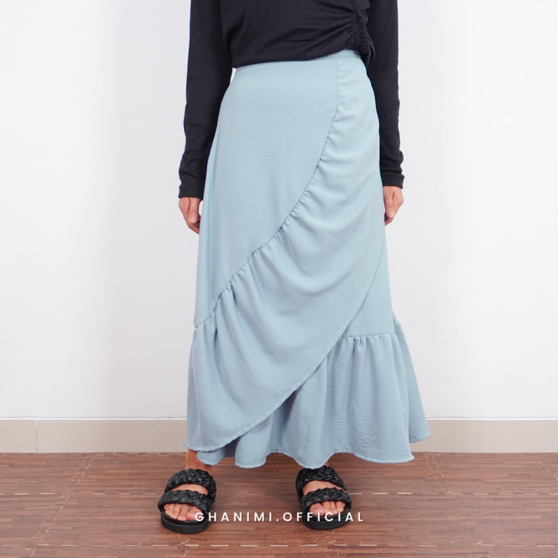 Hyorin Skirt Steel Blue