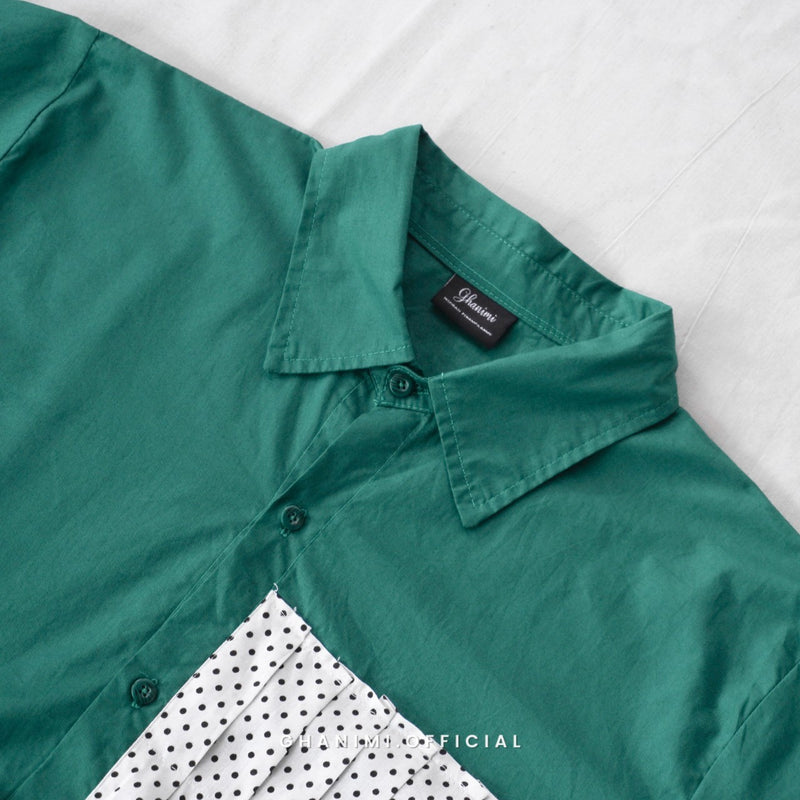 Jolie Shirt Emerald Green