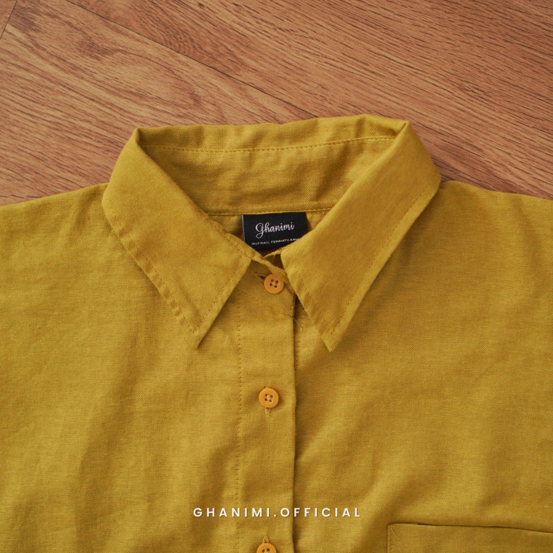 Laura Shirt Yellow Lime