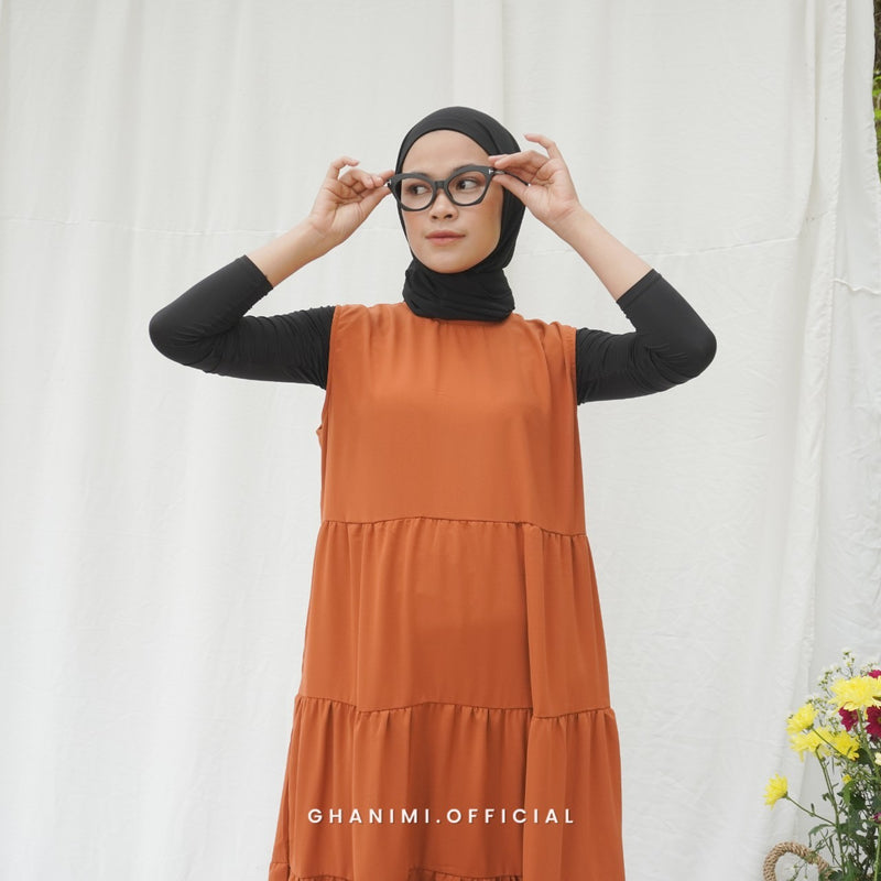 Helma Dress Apricot